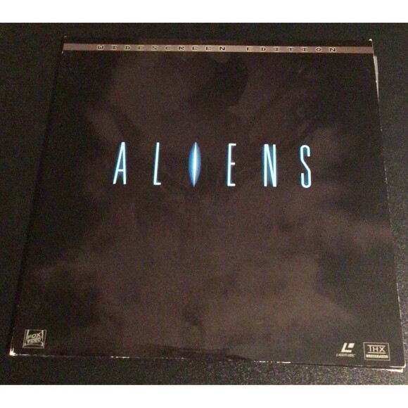 ALIENS Movie-LaserDisc WideScreen Edition-2 Discs-James Cameron 1986 - Picture 1 of 3